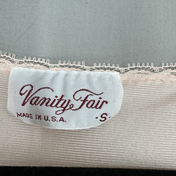 Vintage Slip Dress Small Pink Maxi Lingerie Nightgown Coquette Lace Made USA - Picture 2 of 9